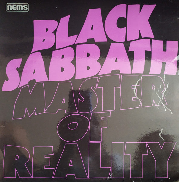 Black Sabbath : Master Of Reality (LP, Album, RE)