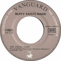 Buffy Sainte-Marie : The Circle Game (Extrait Du Film « Des Fraises Et Du Sang ») (7", Single)