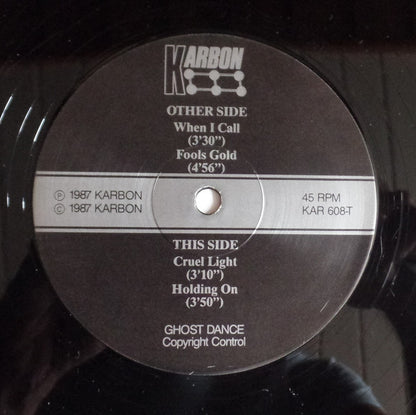 Ghost Dance : A Word To The Wise (12", Single)