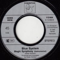 Blue System : Magic Symphony (7", Single)