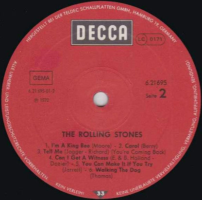 The Rolling Stones : The Rolling Stones (LP, Album, RE, RP, Pos)
