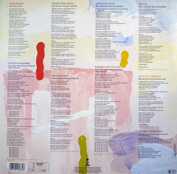 Marianne Faithfull : A Childs Adventure (LP, Album, RE)