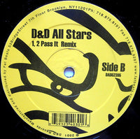 D&D All-Stars : 1, 2 Pass It (Remix) (12", RE)