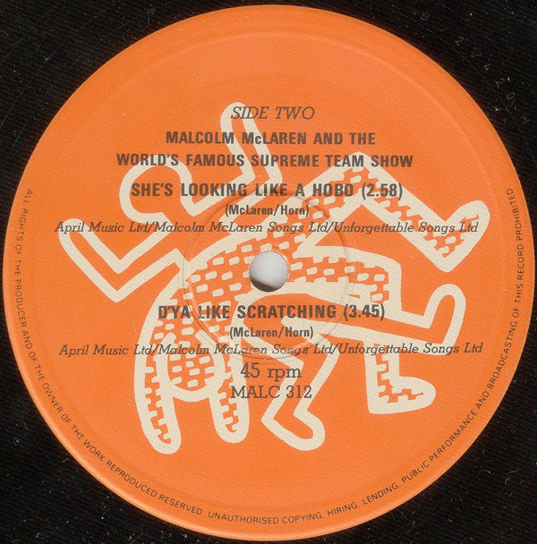 Malcolm McLaren : Double Dutch (12", Single)
