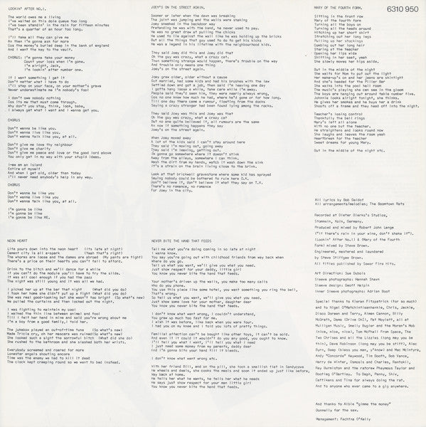 The Boomtown Rats : The Boomtown Rats (LP, Album)