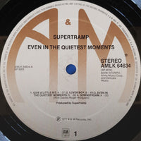 Supertramp : Even In The Quietest Moments... (LP, Album)
