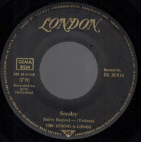 The String-A-Longs : Sunday / Twistwatch (7", Single)