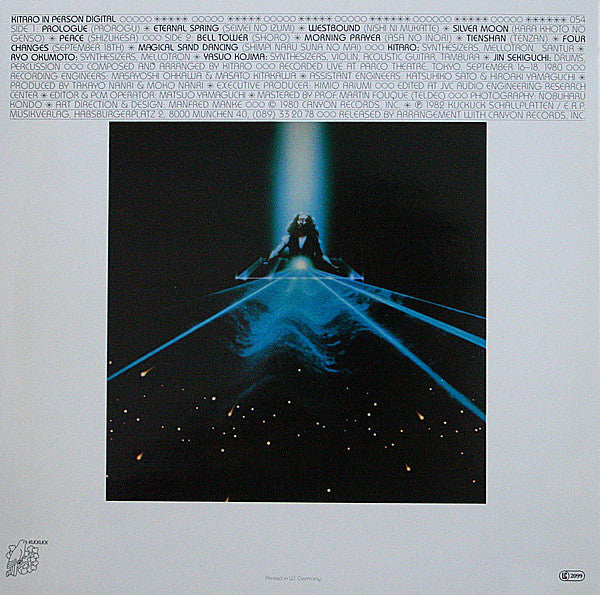 Kitaro : In Person Digital (LP, Album, RE)