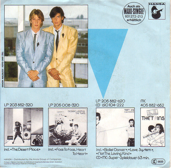 The Twins : Love System (Re-recorded Version) (7", Single)