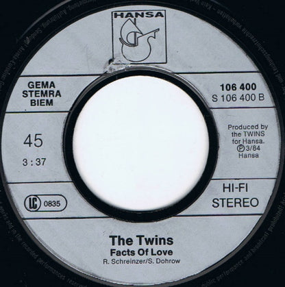 The Twins : Love System (Re-recorded Version) (7", Single)