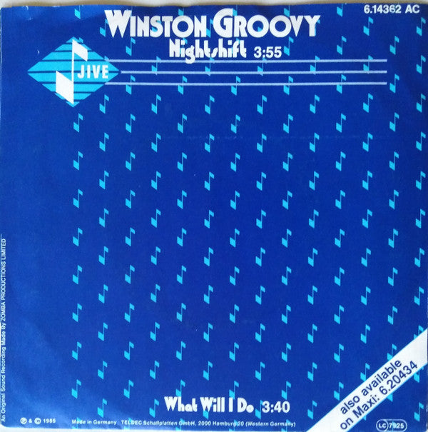 Winston Groovy : Nightshift (7", Single)