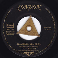 Little Richard : Good Golly Miss Molly / Hey-Hey-Hey-Hey (7", Single, Tri)