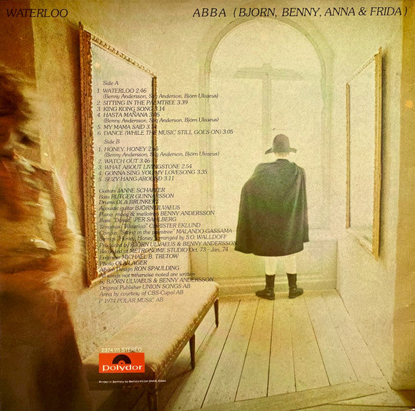 ABBA, Bjorn, Benny, Anna & Frida* : Waterloo (LP, Album)