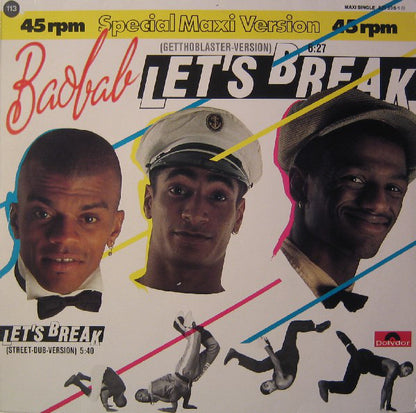 Baobab : Let's Break (12", Maxi)