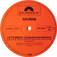 Baobab : Let's Break (12", Maxi)