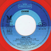 Real Life : Catch Me I'm Falling (7", Single, Red)