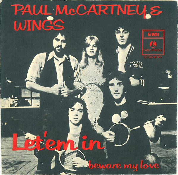 Wings (2) : Let 'Em In (7", Single)
