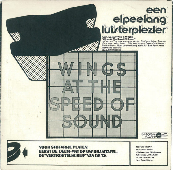 Wings (2) : Let 'Em In (7", Single)