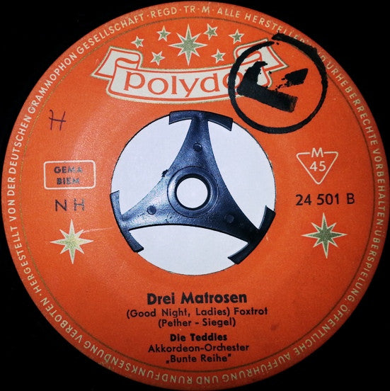 Die Teddies : Kannst Du Pfeifen, Johanna...? (7", Single, Mono)