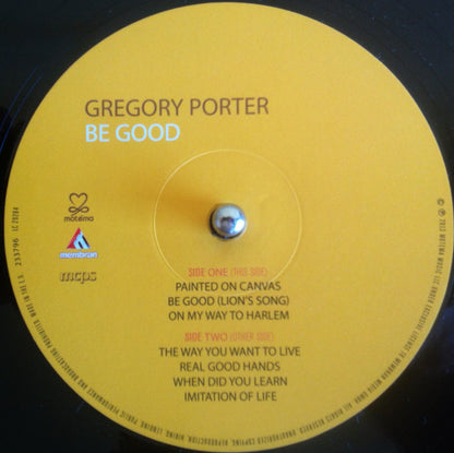 Gregory Porter : Be Good (2xLP, Album, Gat + CD, Album)