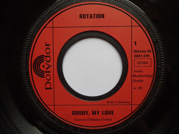 Rotation (4) : Goody, My Love / Sunday Sunshine (7", Single)