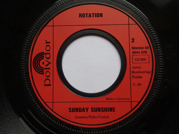 Rotation (4) : Goody, My Love / Sunday Sunshine (7", Single)