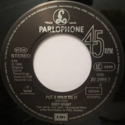 Eddy Grant : Put A Hold On It (7", Single)