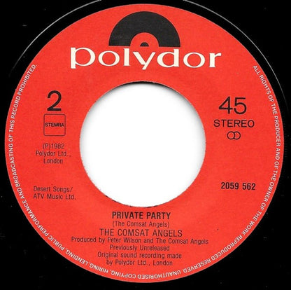 The Comsat Angels : After The Rain (Remix) (7", Single)