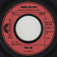 Roger Daltrey : Free Me (7", Single)