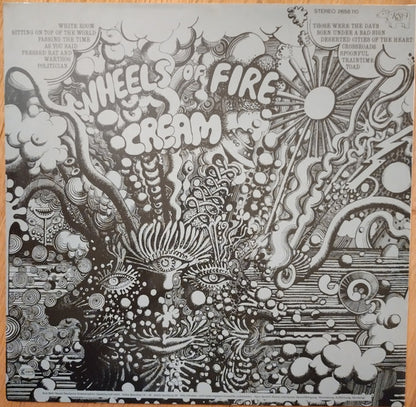 Cream (2) : Wheels Of Fire (2xLP, Album, RE, Gat)