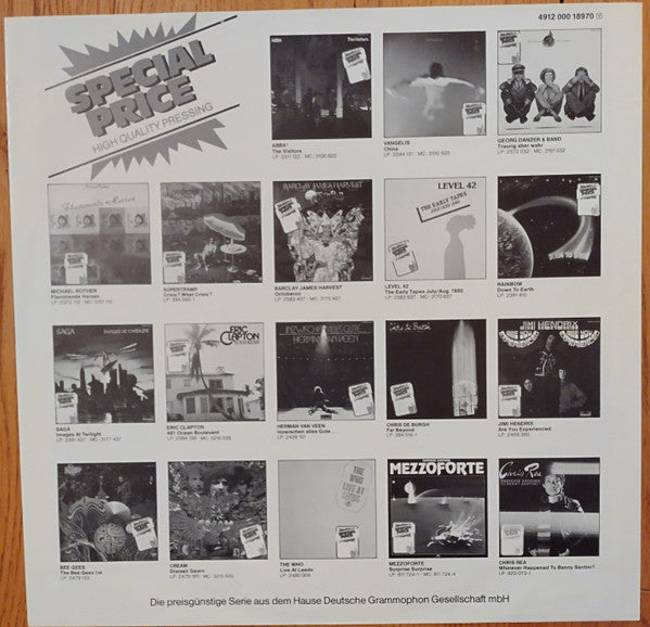 Cream (2) : Wheels Of Fire (2xLP, Album, RE, Gat)