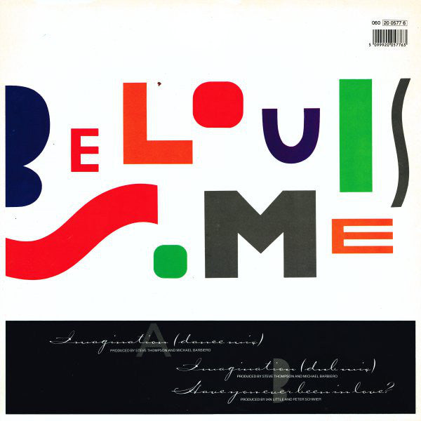 Belouis Some : Imagination (12", Single, M/Print)