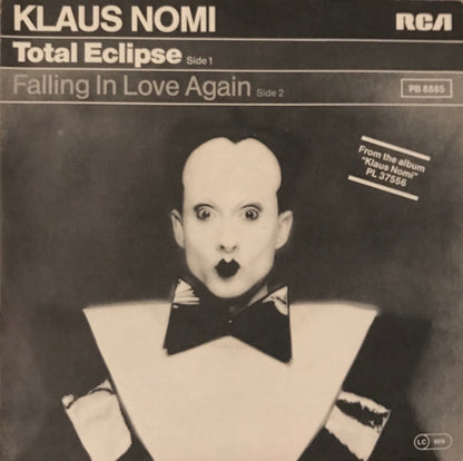 Klaus Nomi : Total Eclipse (7", Single)