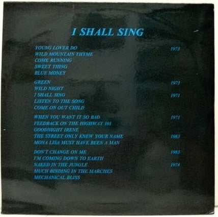 Van Morrison : I Shall Sing (2xLP, Album, Unofficial)