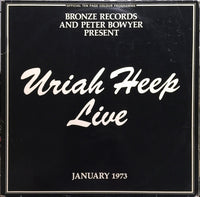 Uriah Heep : Uriah Heep Live (2xLP, Album, Son)