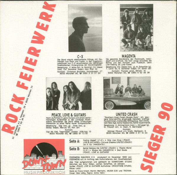 Various : Rock Feierwerk Sieger 90 (LP, Comp)