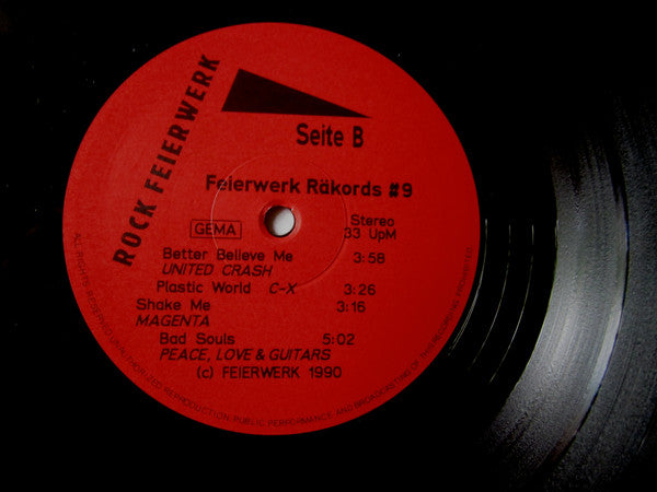 Various : Rock Feierwerk Sieger 90 (LP, Comp)