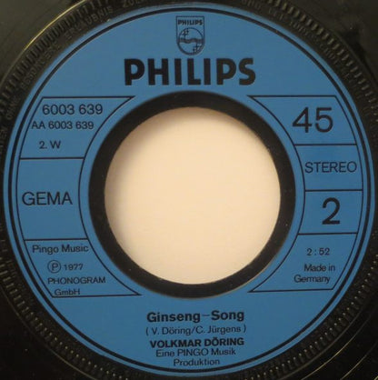 Volkmar Döring : Sabine (7", Single)