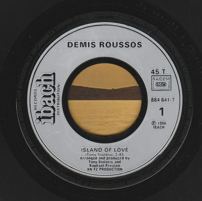 Demis Roussos : Island Of Love (7", Single)