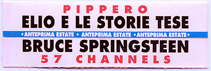 Bruce Springsteen / Elio E Le Storie Tese : 57 Channels (And Nothin' On) / Il Pipppero (7", Jukebox)