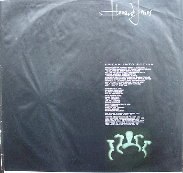Howard Jones : Dream Into Action (LP, Album, Tel)
