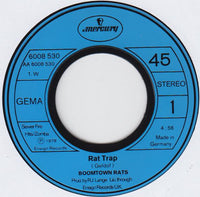 The Boomtown Rats : Rat Trap (7", Single)