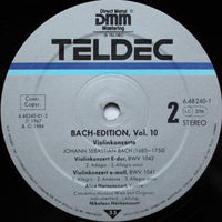 J. S. Bach* - Alice Harnoncourt, Walter Pfeiffer, Jürg Schaeftlein - Concentus musicus Wien, Nikolaus Harnoncourt : 6 Violinkonzerte = Violin Concertos = Concertos Pour Violon (2xLP, Comp, RE, S/Edition)
