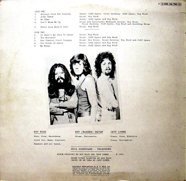 The Move : Message From The Country (LP, Album)