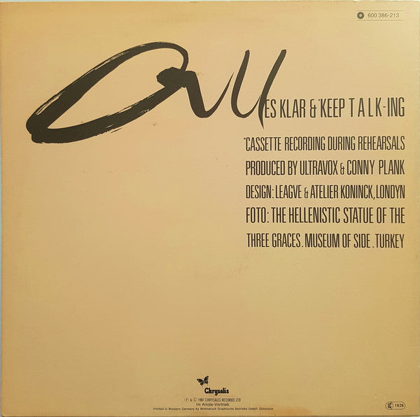 Ultravox : All Stood Still (12", Sup)