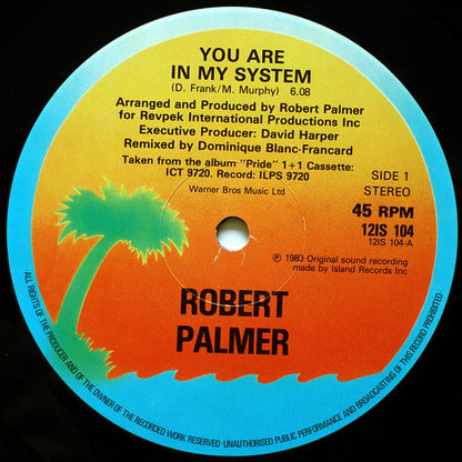 Robert Palmer : You Are In My System (12", Single)