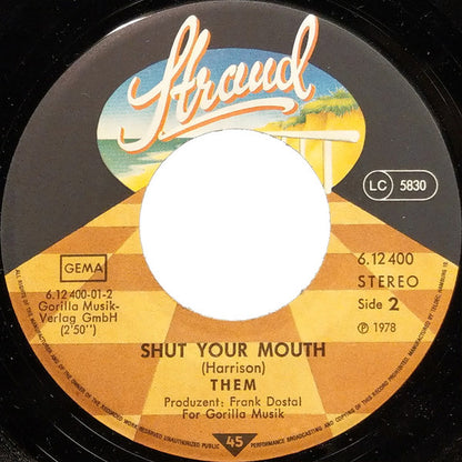 Them (3) : Street Walking Lady (7", Single)