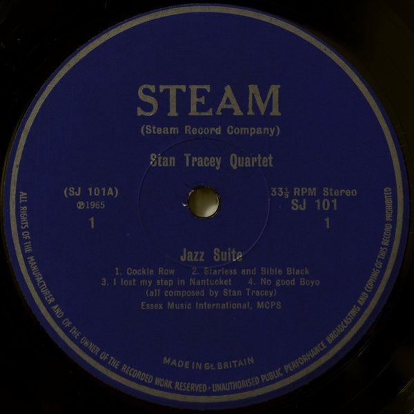 Stan Tracey* : Jazz Suite (Inspired By Dylan Thomas' Under Milk Wood) (LP, Album, RE)