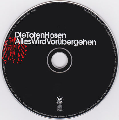 Die Toten Hosen : Alles Wird Vorübergehen (CD, Maxi, Dig)