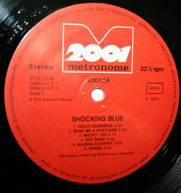 Shocking Blue : Shocking Blue's Best (LP, Comp, RE)